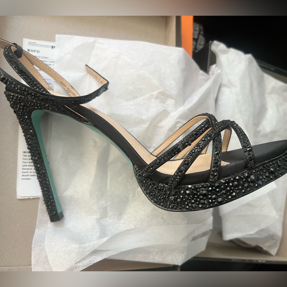 Betsey Johnson open toe heels